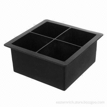 Silicone ice mold, 11x11x5cm
